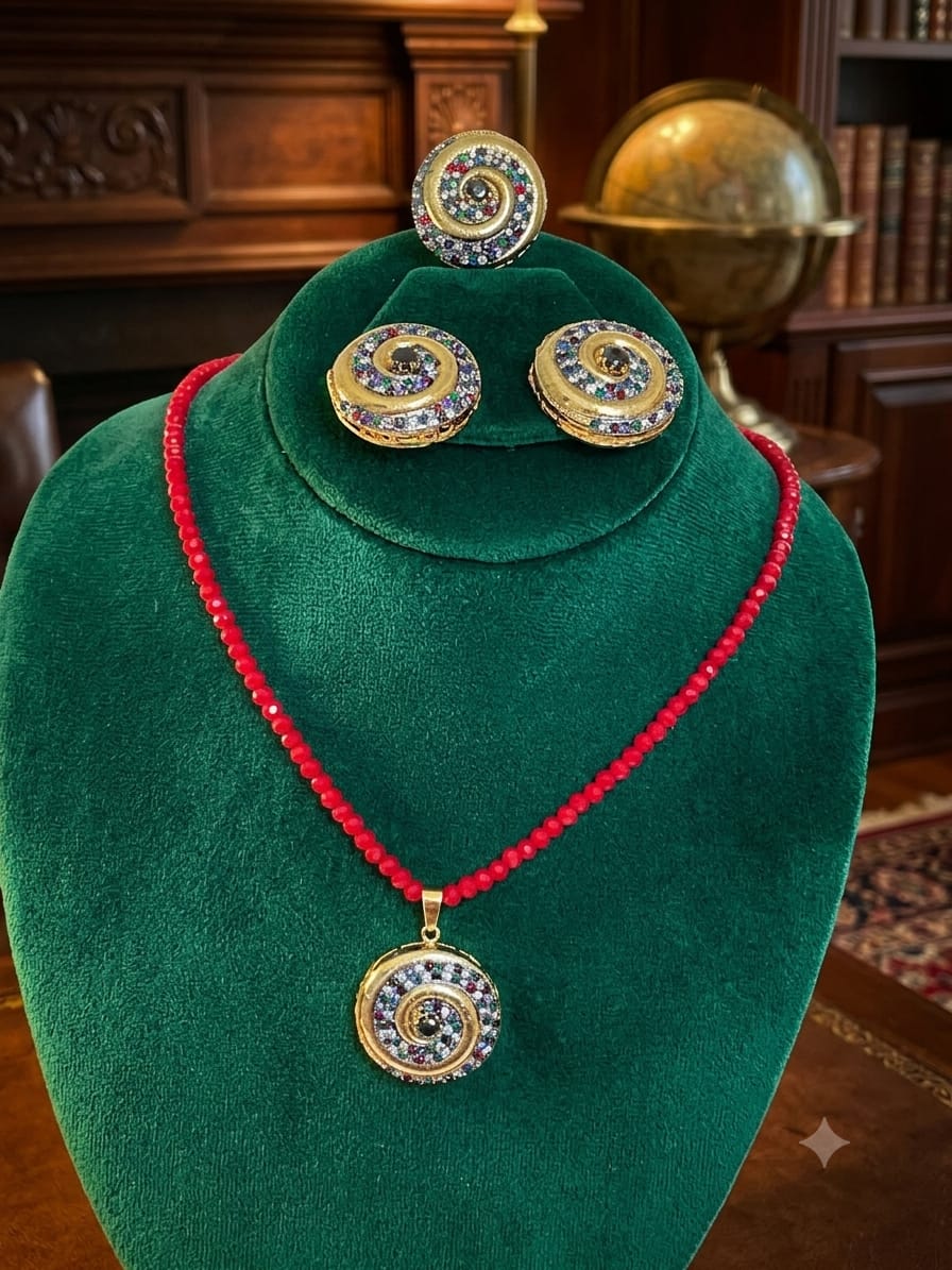 Multicolor pendent set#01 - Image 2