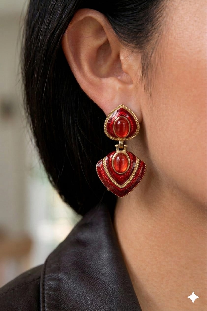 Red Earring