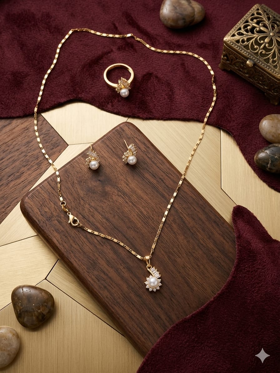 Delicate Pearl Set. - Image 2