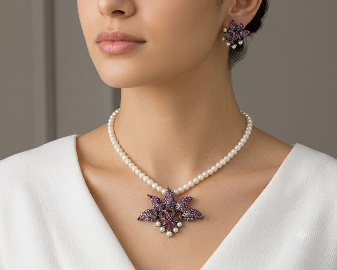 Statement Necklace Set.