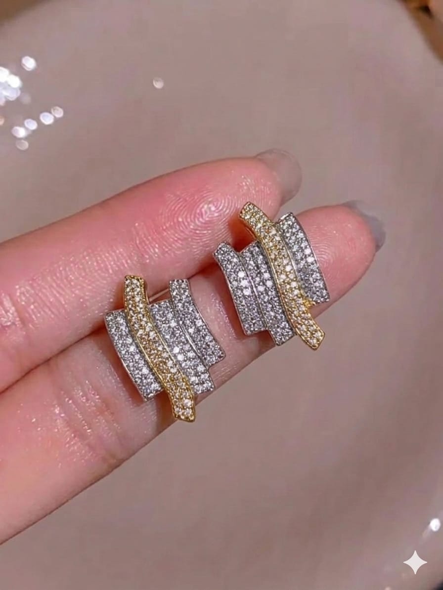 Tiered wave stud - Image 3