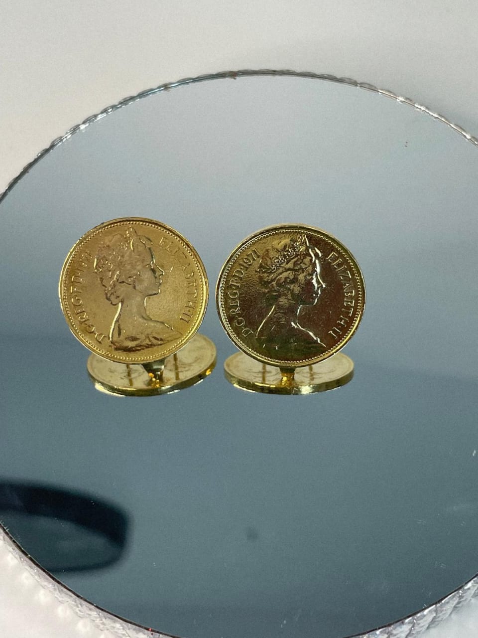 Classic Queen Coin Earring - Image 2
