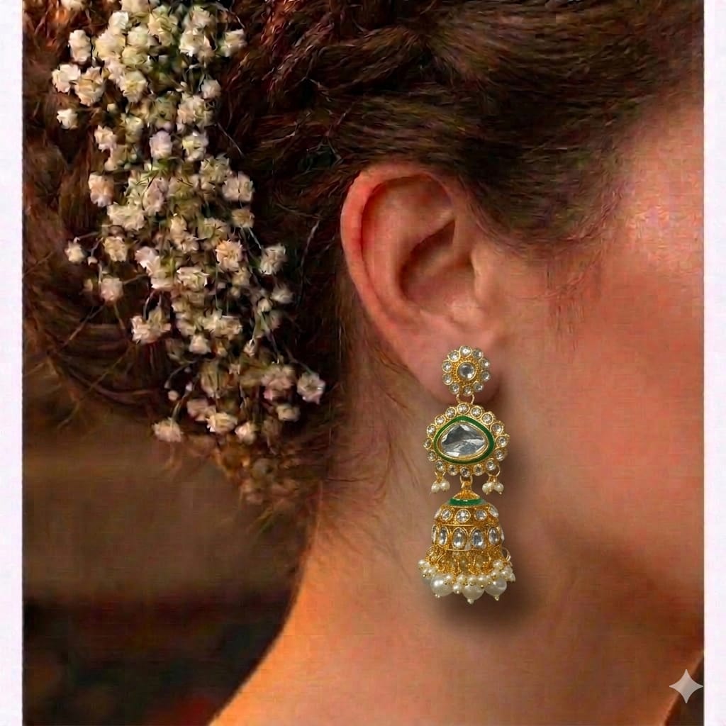 Kundan Maang Tikka Set