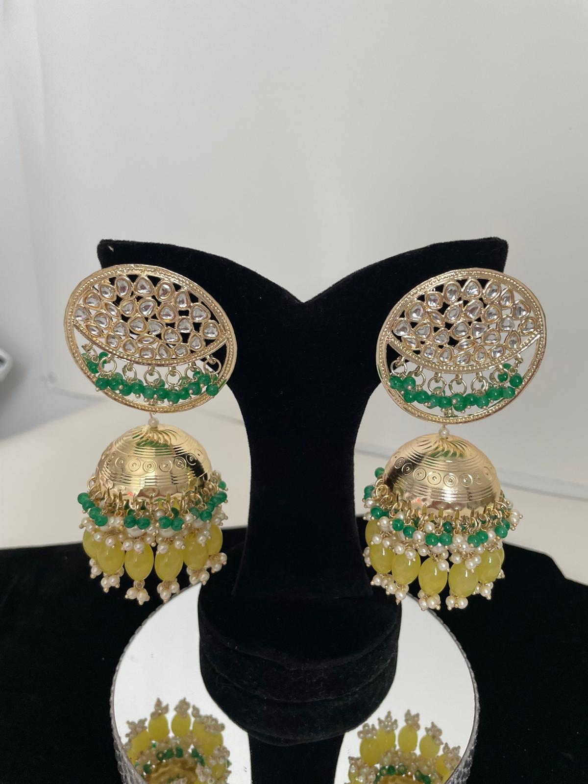 Traditional Gold Jhumkas - Image 2