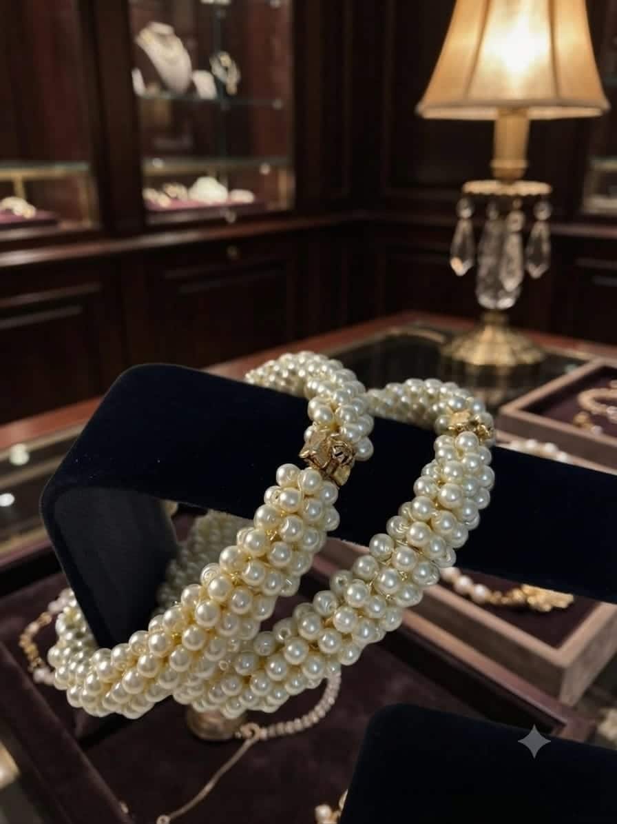 Faux pearl bangles#20 - Image 2