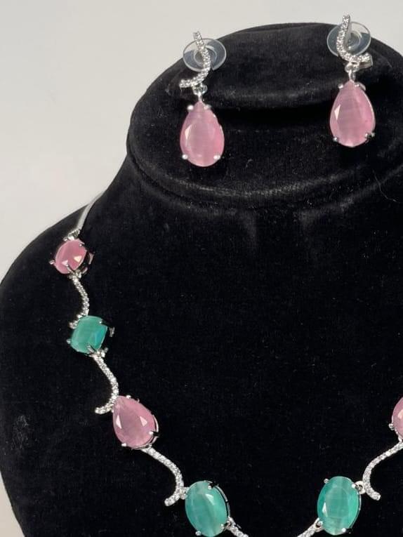 Pastel Teardrop Necklace - Image 2