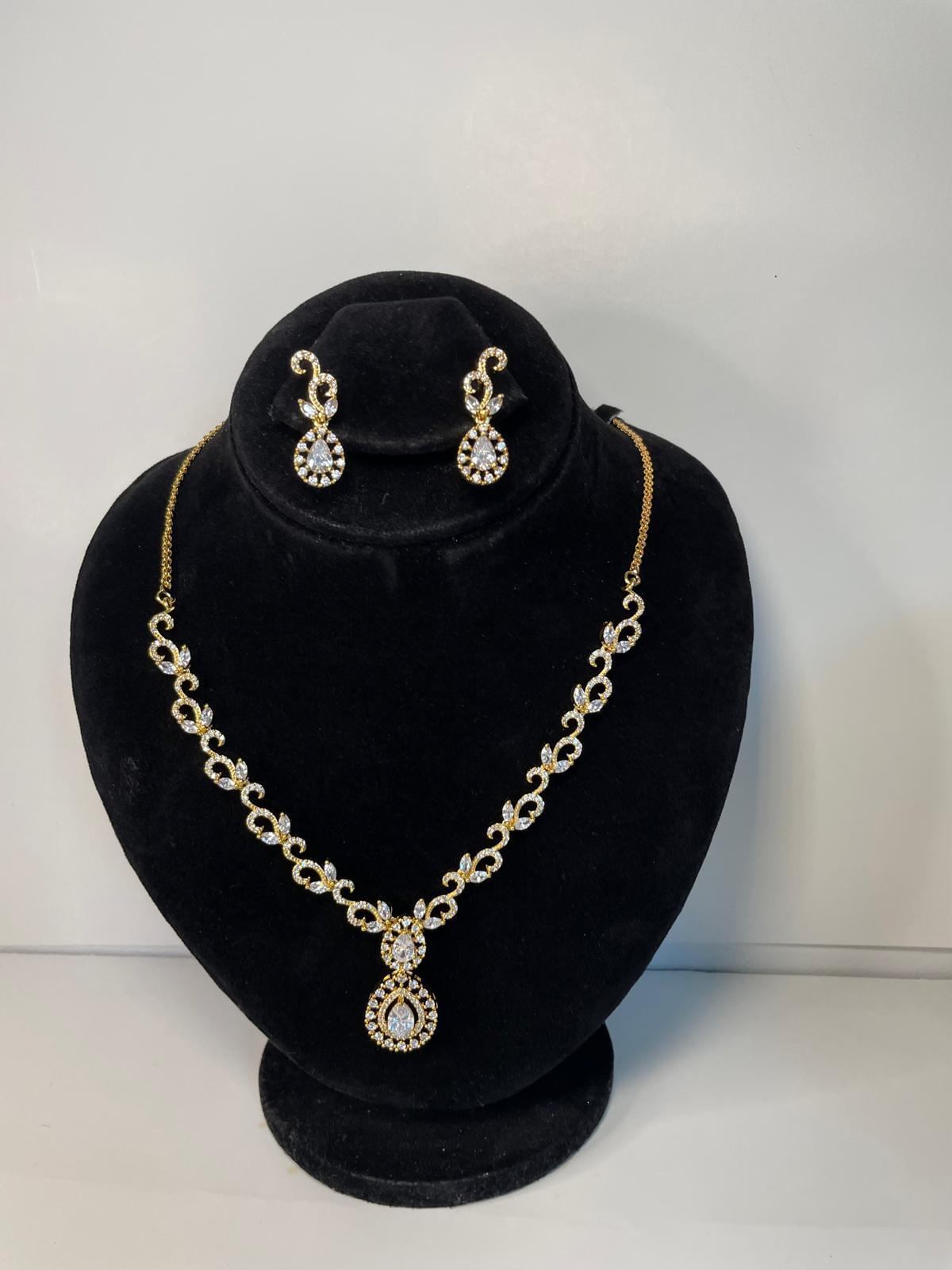 Golden AD  necklace - Image 2