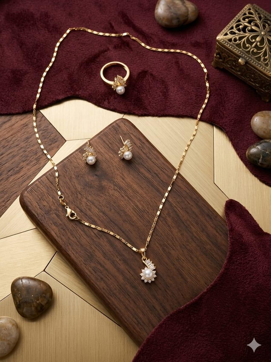 Delicate Pearl Set. - Image 2