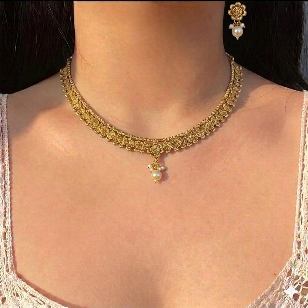 Rajwari necklace set