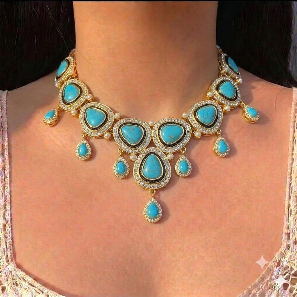 Turquoise Drop Set
