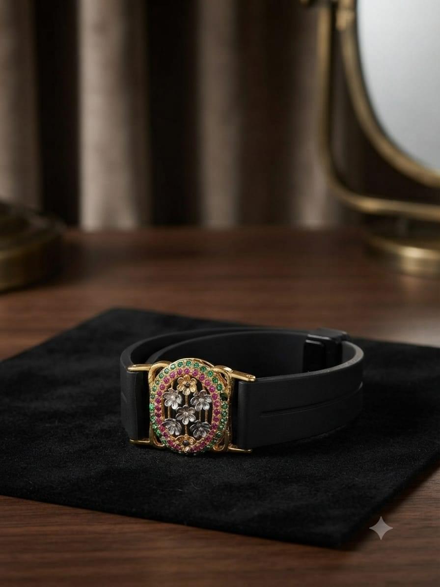 Gilded Garden Silicone Cuff#07